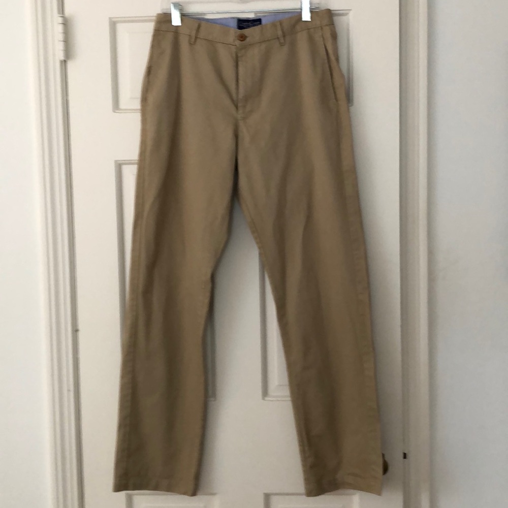 Coastal Cotton Tan Island Pants